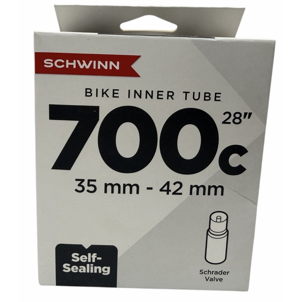 NEW SCHWINN Replacement Bike Tire  INNER TUBE 700cc 28" Self Sealing 35mm - 42mm